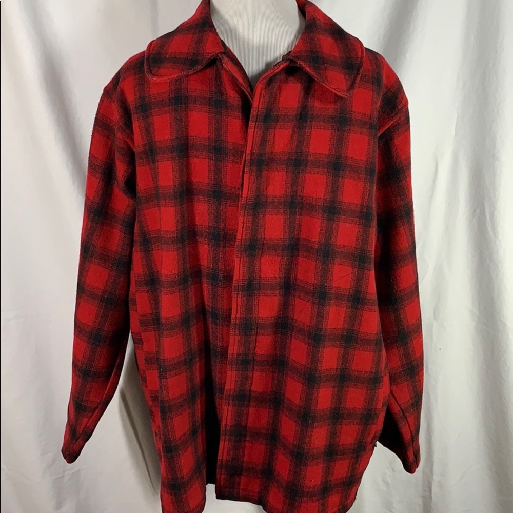 Woolrich Vintage Mackinaw Plaid Hunting Coat ⭐️